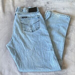 Harley-Davidson Men's Denim Blue Relaxed Jeans 36/30